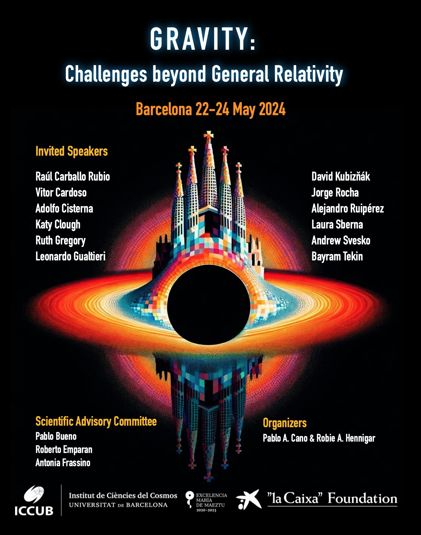 Gravity Challenges Beyond General Relativity 22 24 May 2024   Poster Cut 